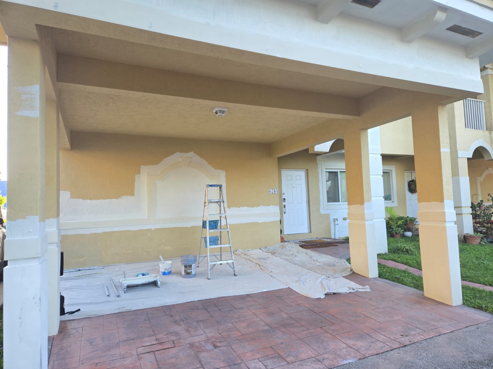 Exterior Modernization with Paint and Floor Repair - 4