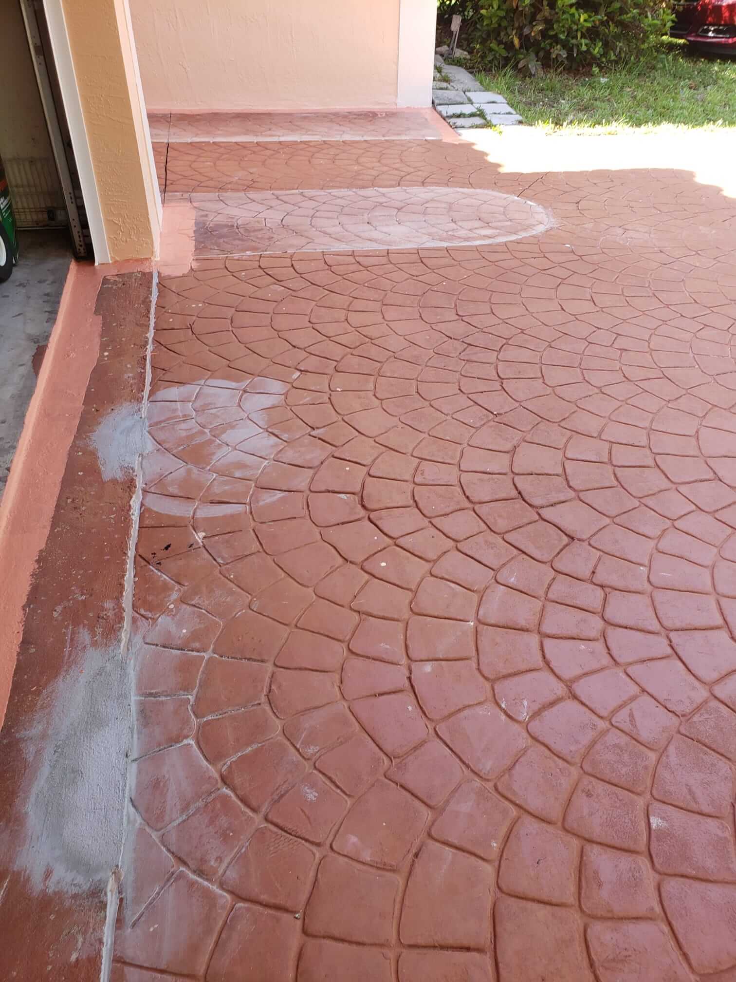 Entrance Floor Tile Painting - 4